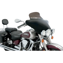 Embellecedor ranurado de acero inoxidable para Batwing Fairing — cromo pulido