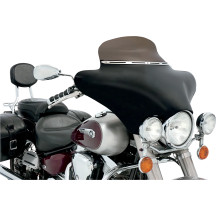 Embellecedor ranurado de acero inoxidable para Batwing Fairing — cromo pulido