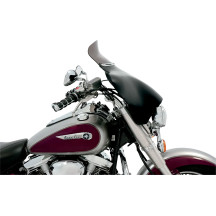 Embellecedor ranurado de acero inoxidable para Batwing Fairing — cromo pulido