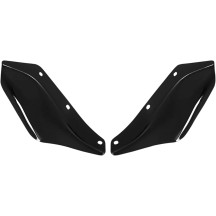 Side Deflectors — Lower fairing, Black, Pair