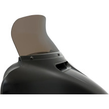 Spoiler Replacement Windshield for OE Fairings — 21.5 cm (8-1/2"), fits OE fairings, Smoke