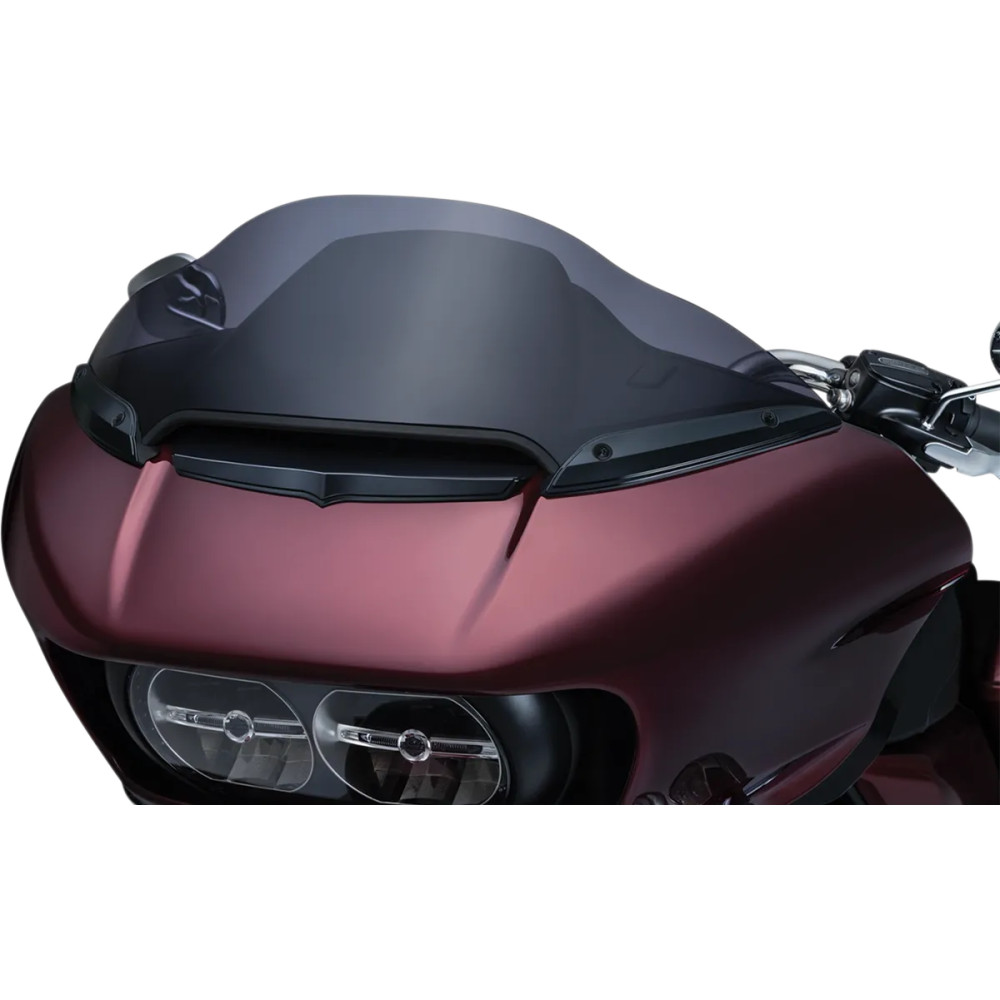 Windshield Side Trim — Gloss Black, Pair, Fits Road Glide models