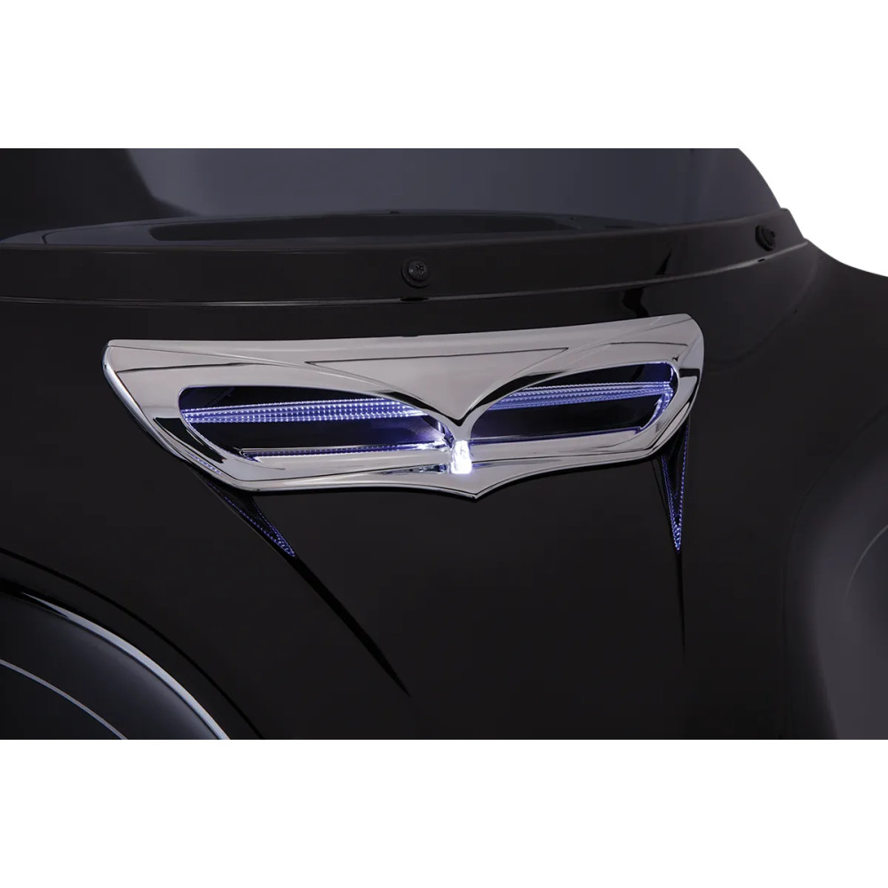 LED Lighted Fairing Vent Trim LED Lighted Fairing Vent Trim