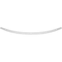 Stainless Steel Windshield Trim — Harley-Davidson fairing fit, polished chrome