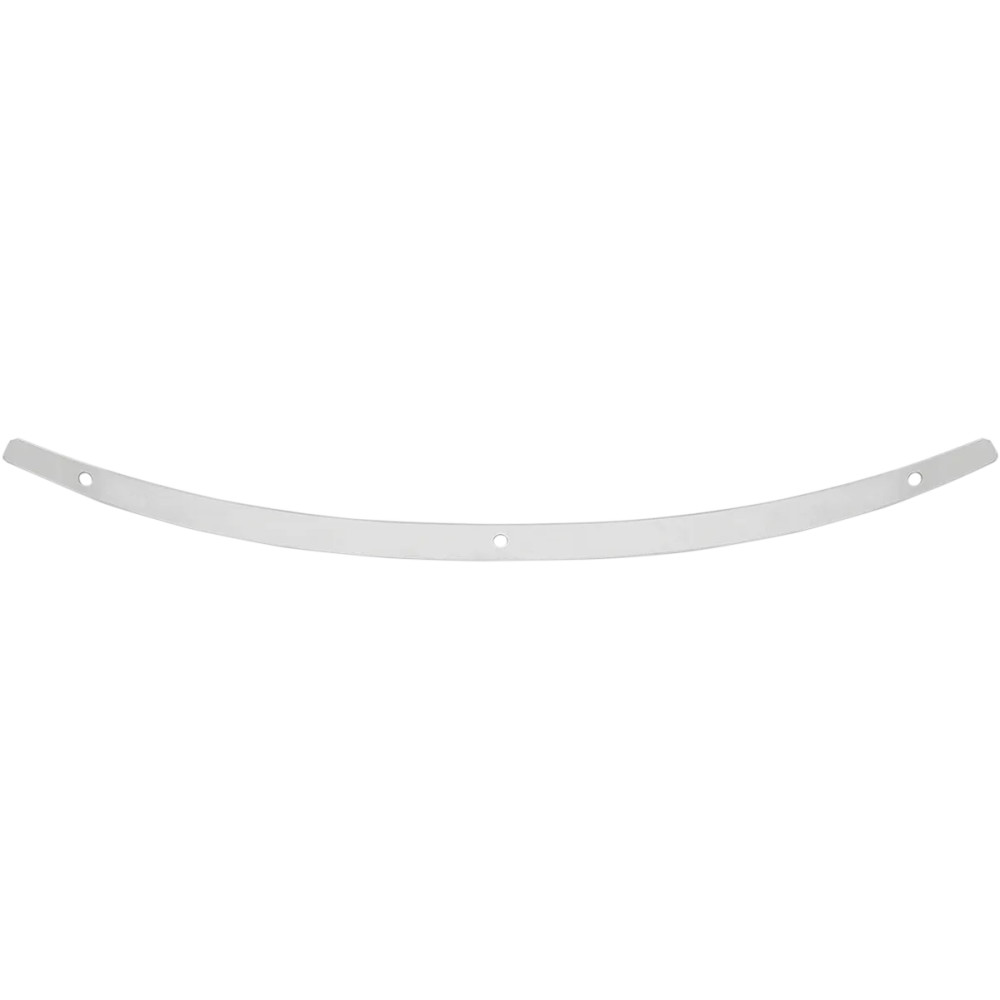Stainless Steel Windshield Trim — Polished Chrome, fits Harley-Davidson fairings