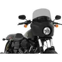 Road Warrior Windshield — 11" height, Black Smoke