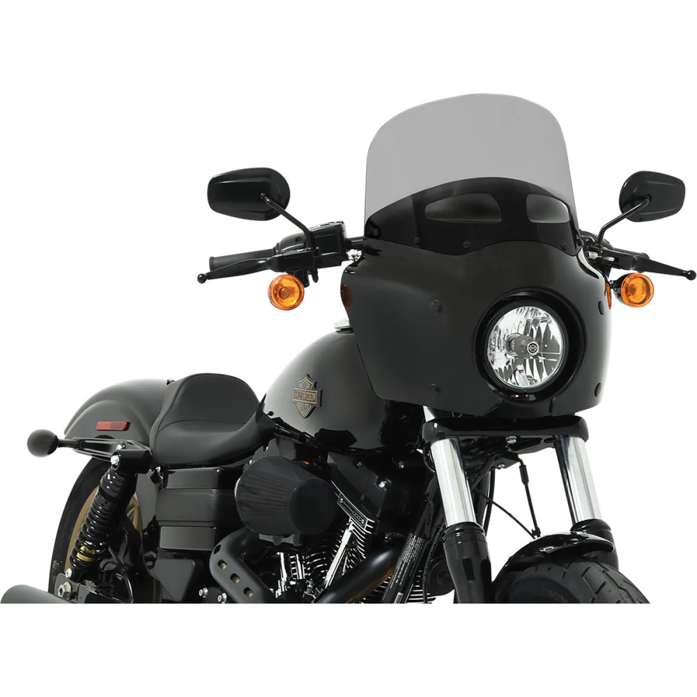 Road Warrior Windshield — 11" height, Black Smoke Road Warrior Windshield — 11" height, Black Smoke