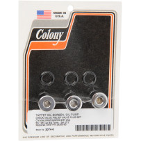 Oil Pump Plug — Oil pump, chrome finish