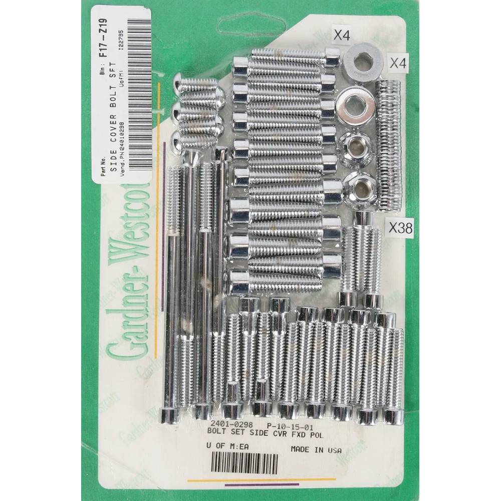 Side Cover Bolt Kit
