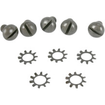 Wheel Hub Outer Screw Kit — Parkerized silver