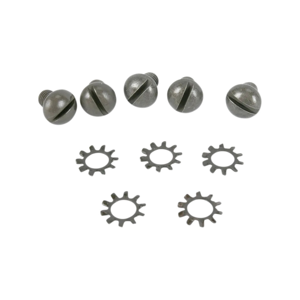 Wheel Hub Outer Screw Kit — Parkerized silver Wheel Hub Outer Screw Kit — Parkerized silver