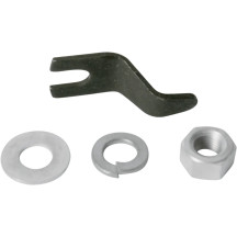 Carburetor Support Bracket — Linkert, Black, Parkerized, Silver
