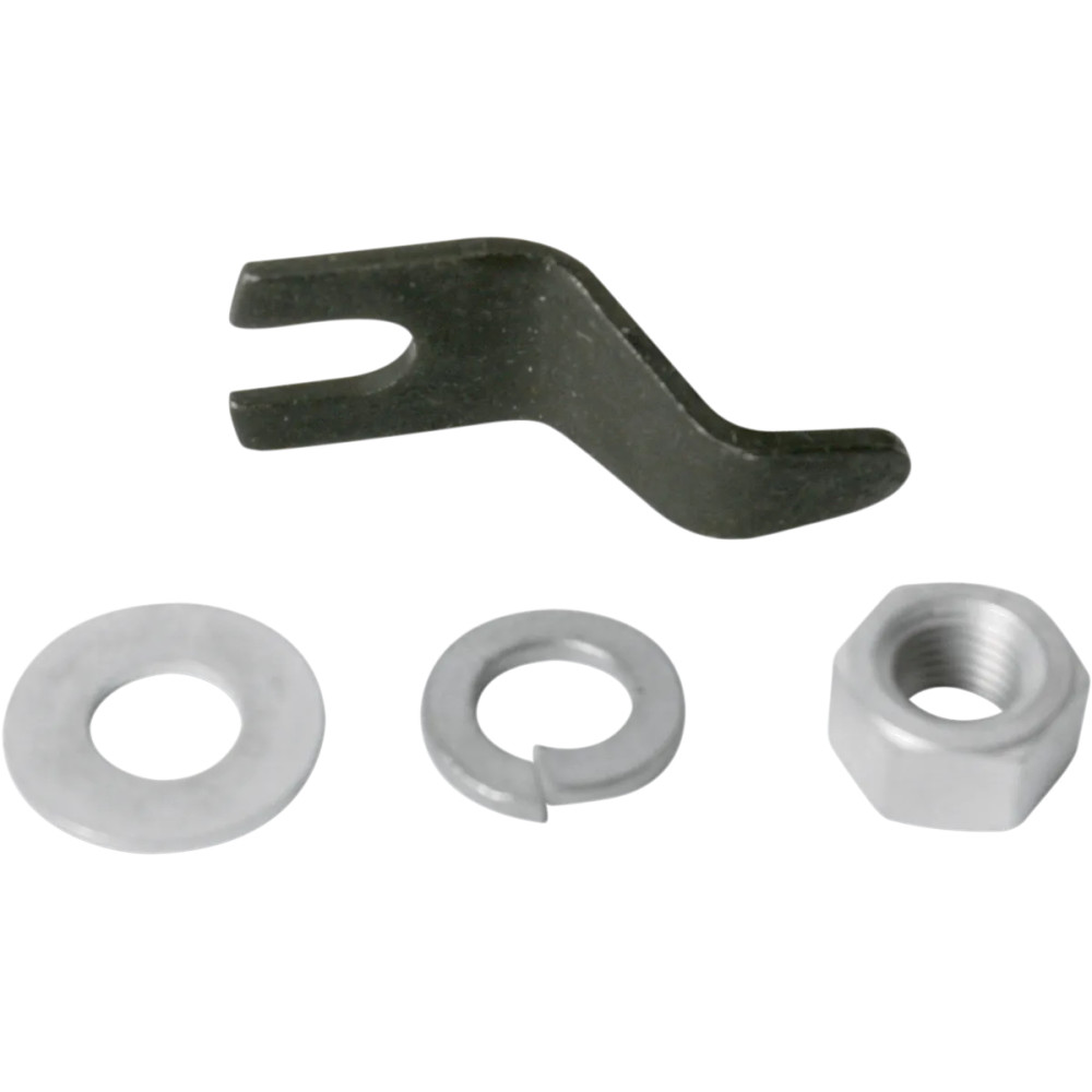 Carburetor Support Bracket — Linkert, Black, Parkerized, Silver