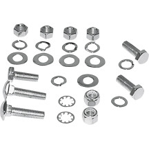 Kit de herrajes de montaje de transmisión — cromado