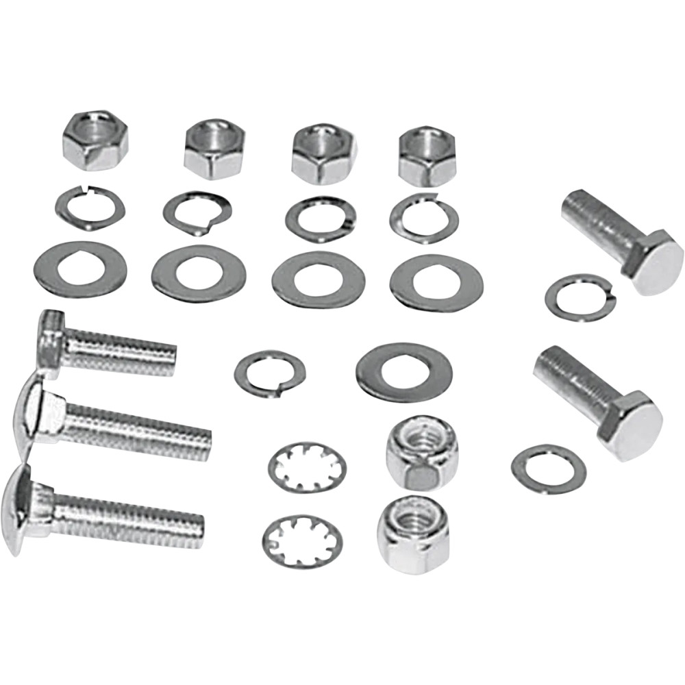 Kit de herrajes de montaje de transmisión — cromado