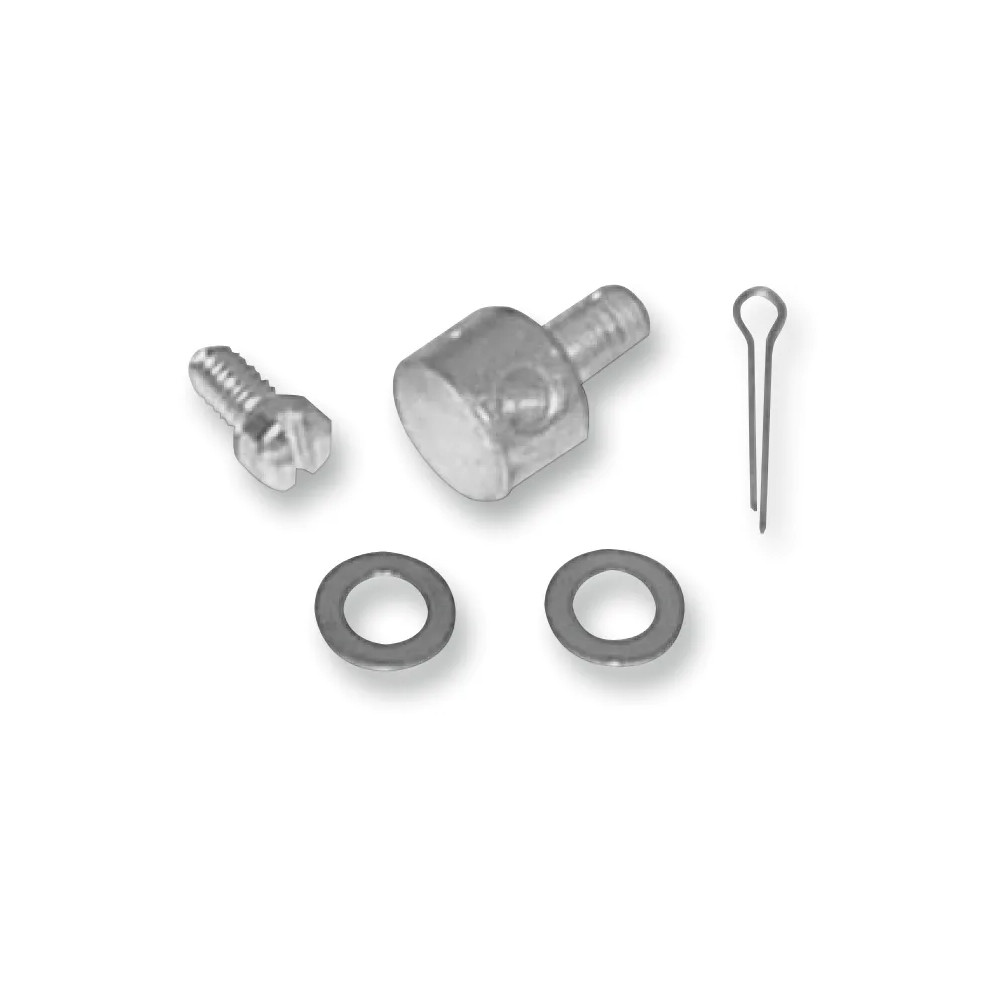 Kit de bloque de cable de la palanca del acelerador Linkert/Bendix — Recubierto de cadmio