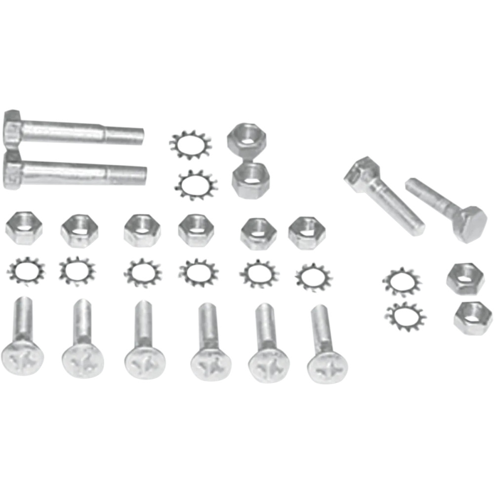 Kit de montaje para guardabarros trasero — 5/16"-24, 3/8"-24, chapado en cadmio