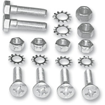 Kit de herrajes de montaje para guardabarros trasero — 5/16"-24, 3/8"-24, chapado en cadmio