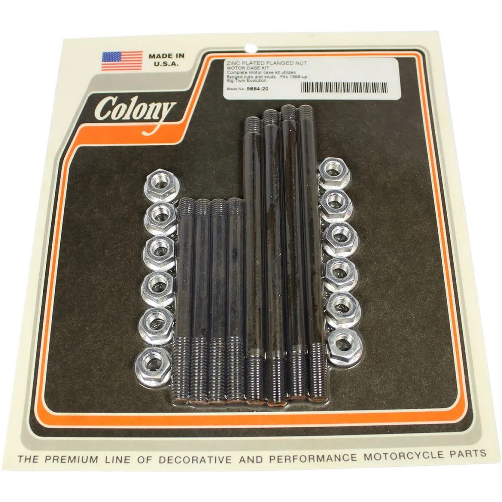 Kit de pernos para el soporte del motor — Superior, Inferior, plateado, zincado Kit de pernos para el soporte del motor — Superior, Inferior, plateado, zincado