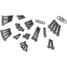 M8 Road Glide Kit de embellecimiento de chasis de 12 puntos — Plateado, pulido