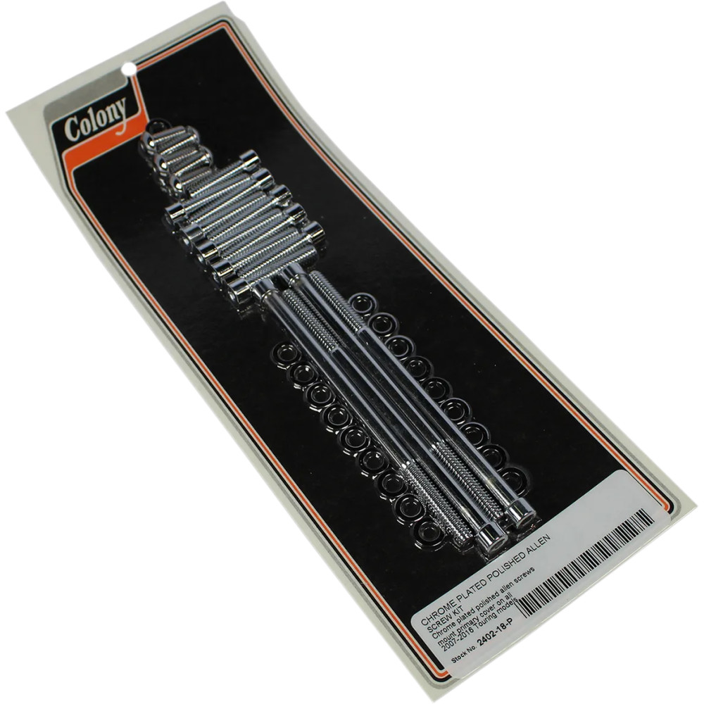 Kit de Tornillos de Cubierta Primaria