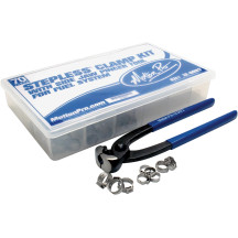 Juego de Abrazaderas Stepless® para el Sistema de Combustible
