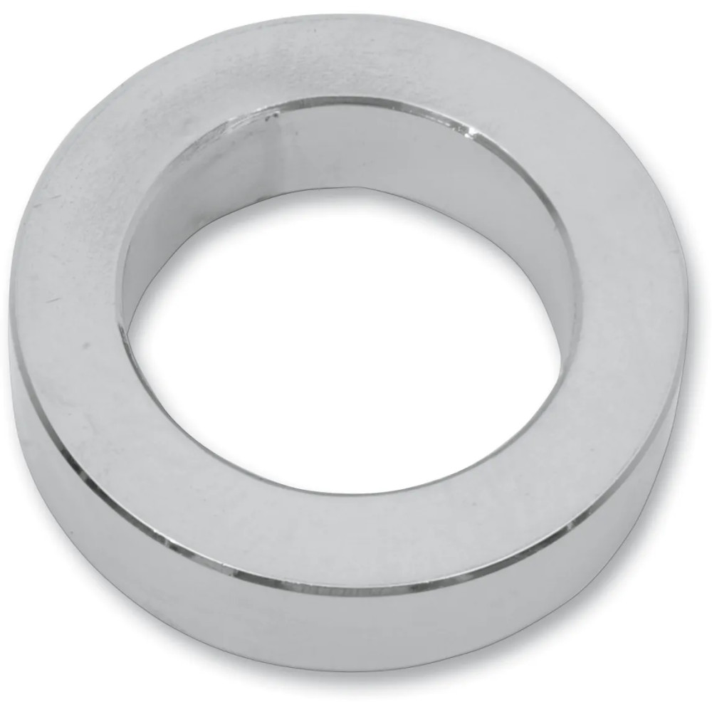 Separador de rueda de 25 mm — 9.5 mm de longitud, lado izquierdo, cromado, pulido