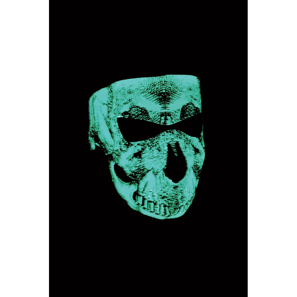 Neoprene Full-Face Mask — Glow-in-the-Dark, One Size