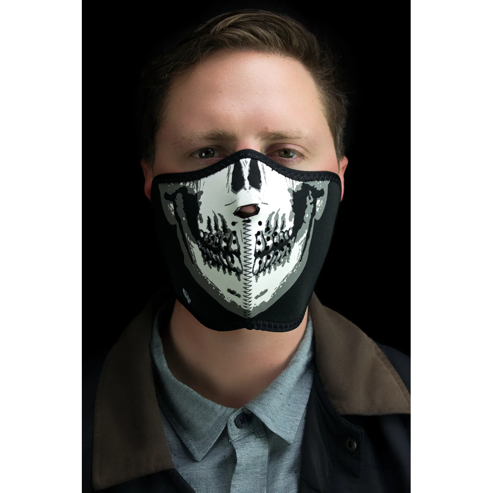 Neoprene Half Mask — Glow-in-the-Dark