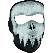 Máscara de Cara Completa de Neopreno — Brilla en la Oscuridad, Talla Única