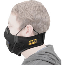 Mascarilla Rider antipolvo — Talla única, Negro
