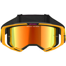 Gafas Vision 8 Corp — Talla única, rosa/amarillo, lente rojo espejo
