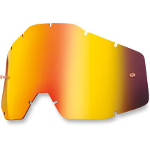 Accuri/Strata Junior Goggle Lens — Youth, Red mirror