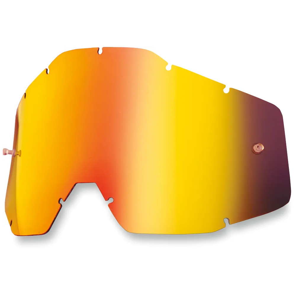 Accuri/Strata Junior Goggle Lens — Youth, Red mirror