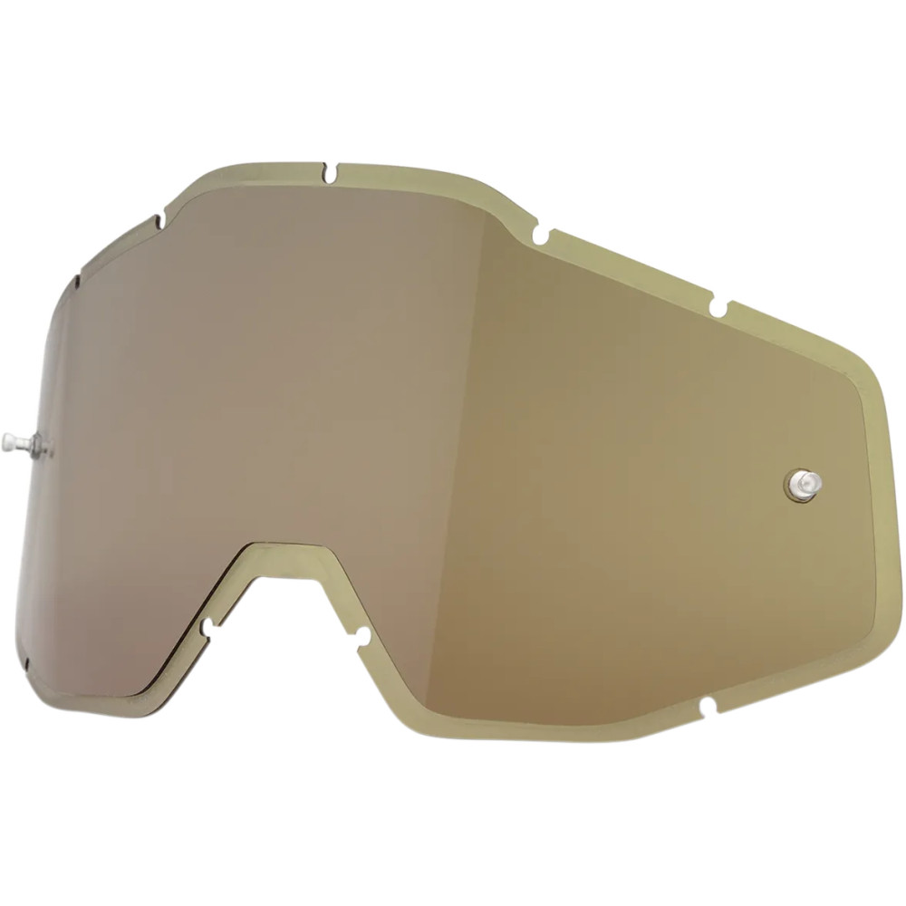 Accuri/Strata/Racecraft Goggle Lens — Adult, Fits Accuri/Strata/Racecraft, Olive