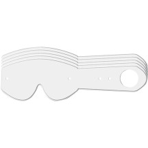 Tiras de desgarre para gafas Vista