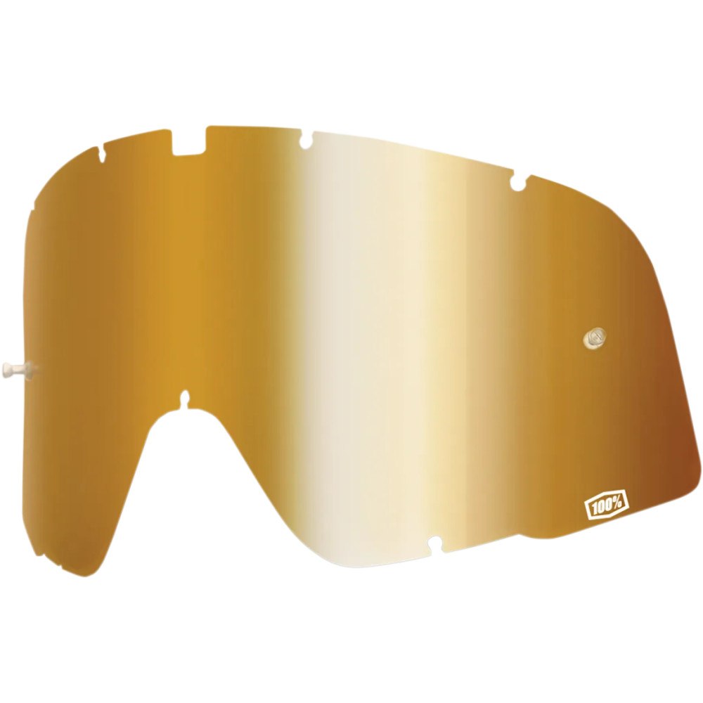 Lente para gafas Barstow Classic/Legend — Adulto, lente simple, dorado espejo