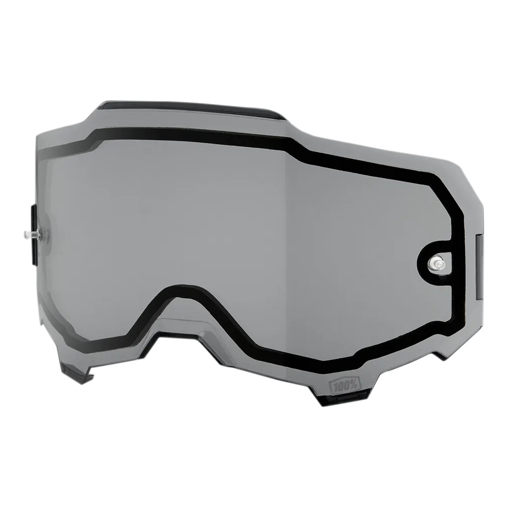 Armega Goggle Dual Pane Lens — 2 mm, fits Armega, Smoke