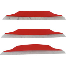 Aletas para barro para gafas Accuri 2/Racecraft 2/Strata 2 Forecast — Adulto, Compatible con Accuri 2/Racecraft 2/Strata 2, Rojo