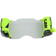 Accuri 2/Strata 2 Forecast Junior Goggles Roll-Off System — Youth kit, fits Accuri 2 Junior & Strata 2 Junior, Black/Fluorescent