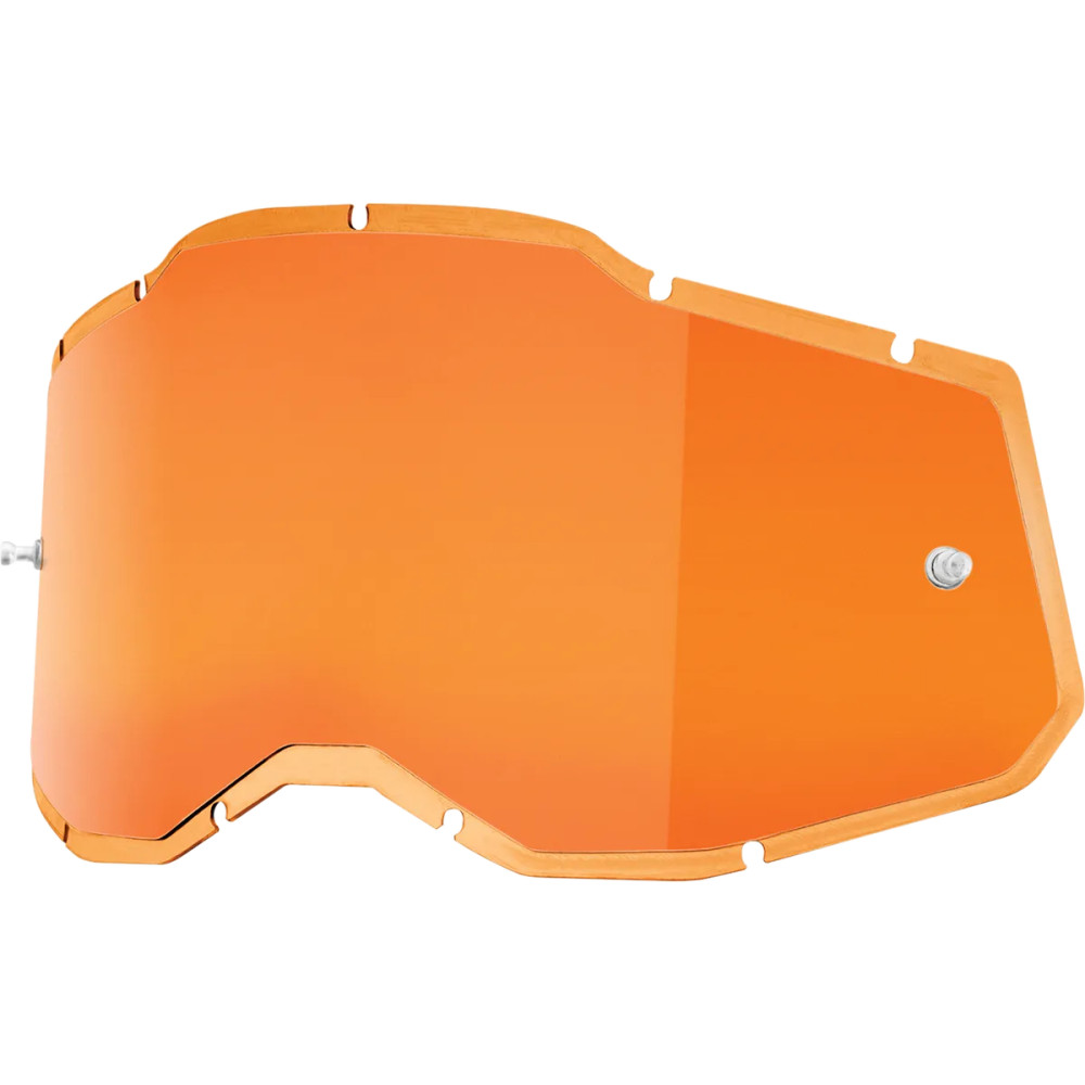 Accuri 2/Racecraft 2/Strata 2 Goggle Injected Lens — Fits Accuri 2, Racecraft 2, Strata 2, Orange