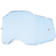 Accuri 2/Racecraft 2/Strata 2 Goggle Injected Lens — Single layer lens, Blue, Adult