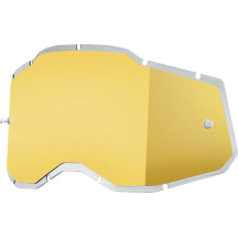 Accuri 2/Racecraft 2/Strata 2 Lente inyectada para gafas — Adulto, dorado espejo