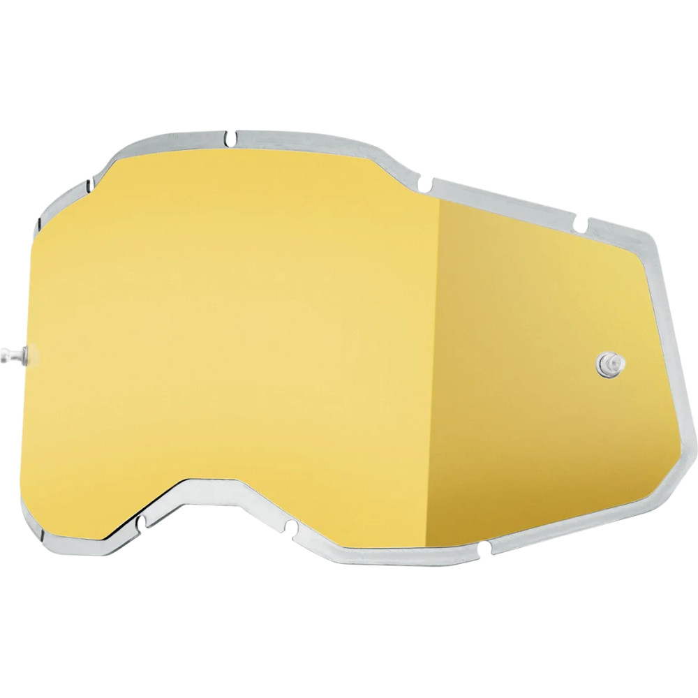 Accuri 2/Racecraft 2/Strata 2 Lente inyectada para gafas — Adulto, dorado espejo