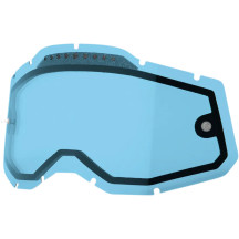 Accuri 2/Racecraft 2/Strata 2 Gafas con lente de doble capa ventilada — Adulto, lente doble, azul