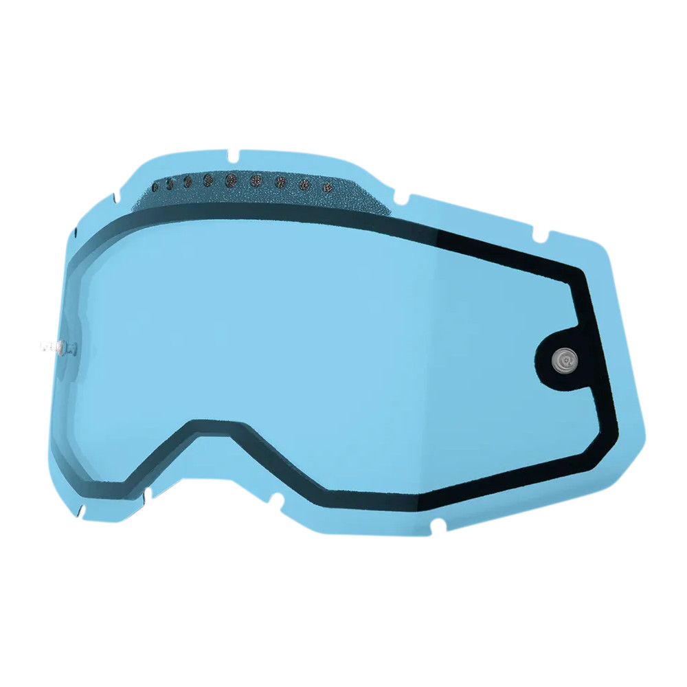 Accuri 2/Racecraft 2/Strata 2 Gafas con lente de doble capa ventilada — Adulto, lente doble, azul