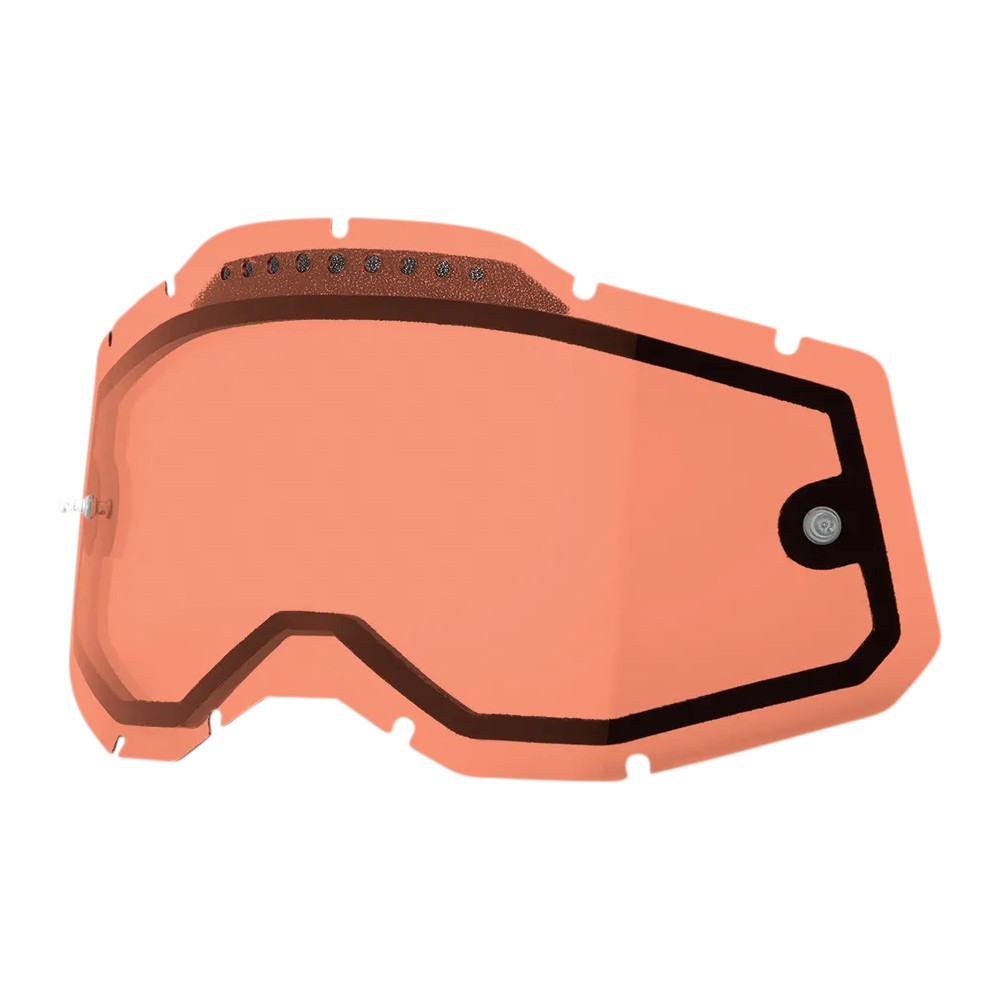 Accuri 2/Racecraft 2/Strata 2 Gafas con lente doble ventilada — Adulto, Rojo