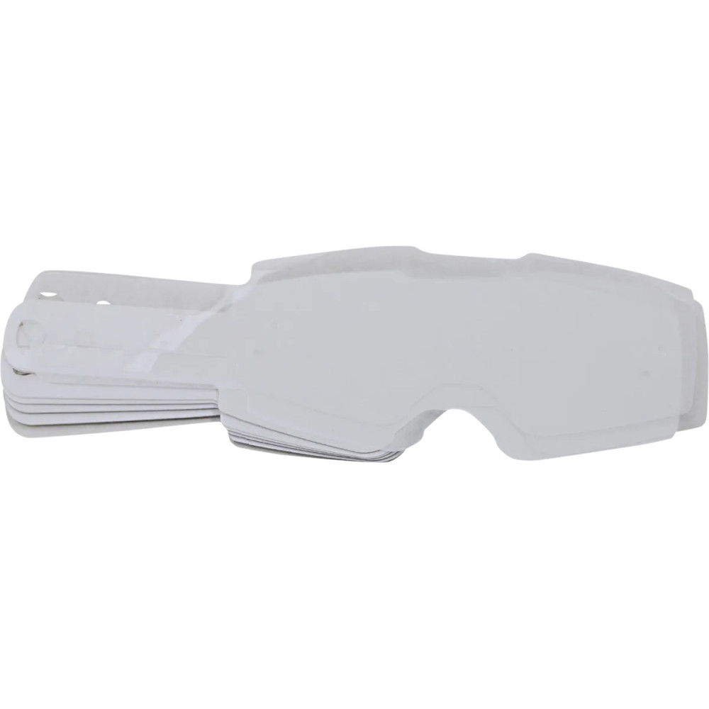Réplicas Tear-Offs — Para FRT, transparente, paquete de 20