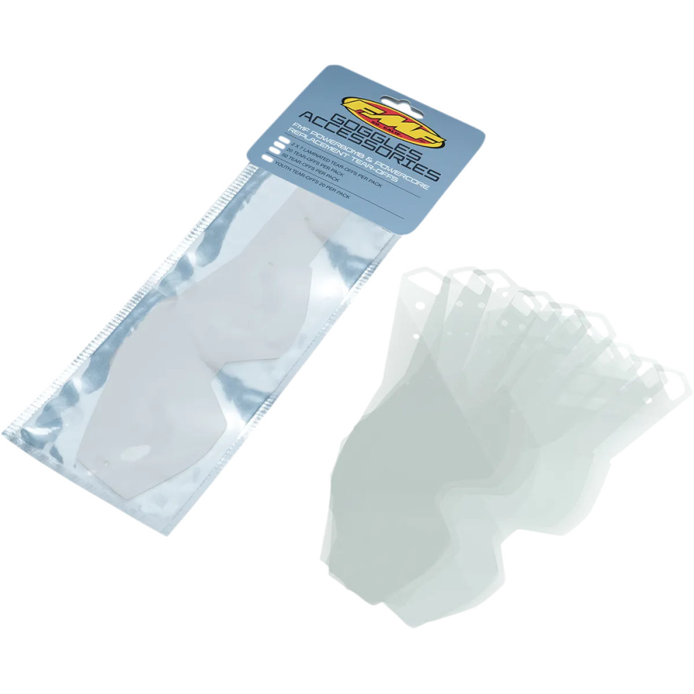 Youth PowerBomb/PowerCore Goggle Tear-Offs Youth PowerBomb/PowerCore Goggle Tear-Offs