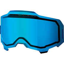 Armega Goggle Vented Injected Dual Pane Lens — Adult, Blue Mirror, Armega/ARmatic